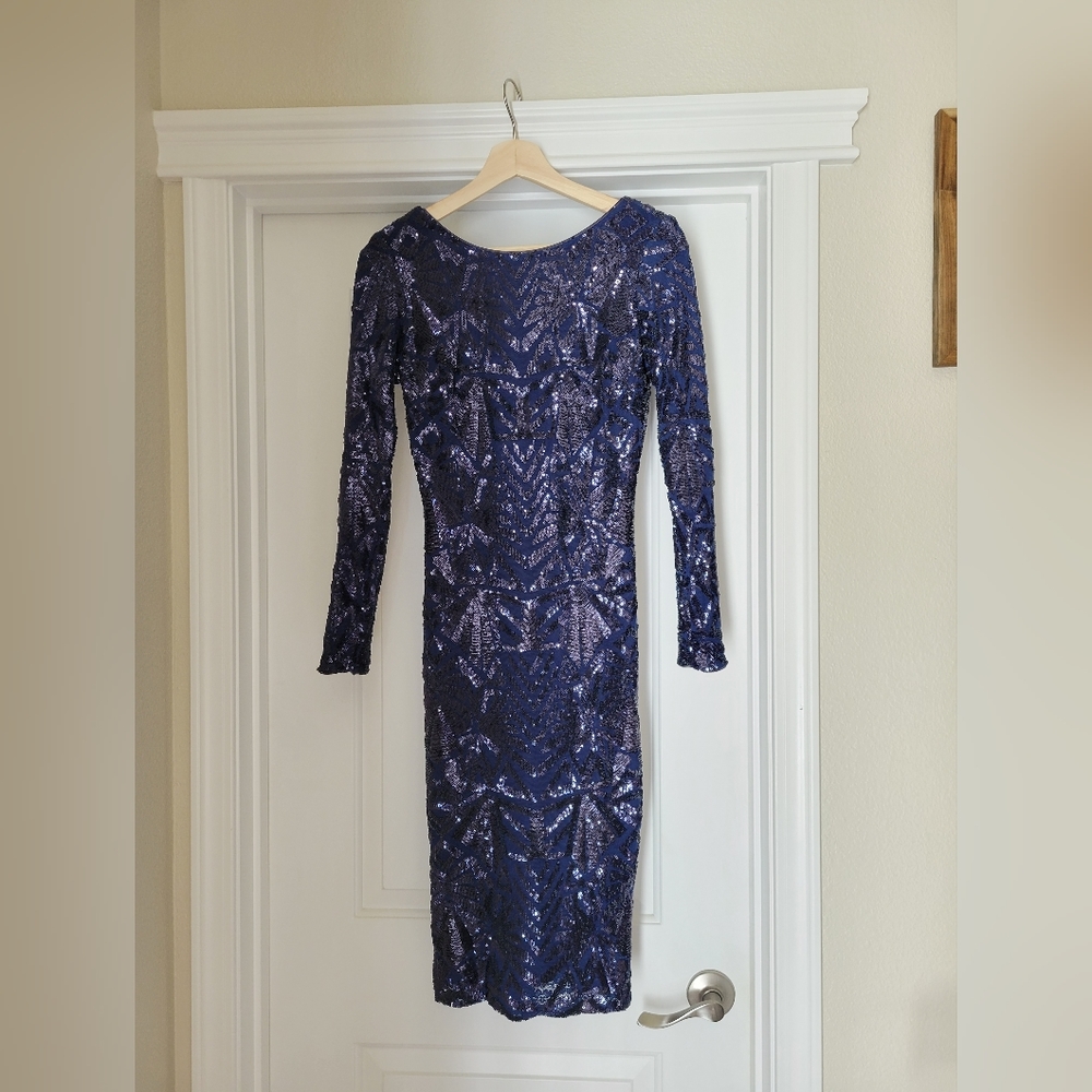 Dress the Population sequin cocktail dress